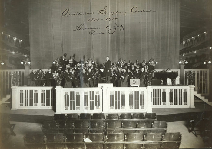 1913-14 Auditorium Symphony Orchestra 1913-14 Auditorium Symphony Orchestra